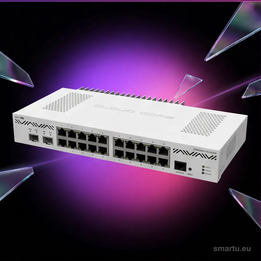 MikroTik CCR2004-16G-2S+PC router Cloud Core 16x Gigabit 2x SFP+ pasywne chłodzenie L6 MikroTik CCR2004-16G-2S+PC router Cloud Core 16x Gigabit 2x SFP+ pasywne chłodzenie L6