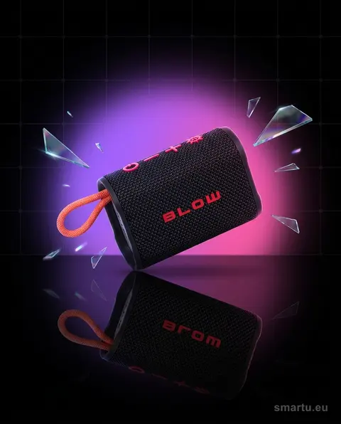 BLOW Aqua Tune głośnik Bluetooth 5.3 wodoodporny IP67 LED RGB radio FM karta SD 8000 mAh BLOW Aqua Tune głośnik Bluetooth 5.3 wodoodporny IP67 LED RGB radio FM karta SD 8000 mAh