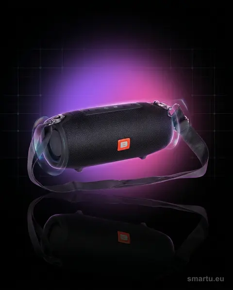 BLOW BT500 głośnik Bluetooth 2x6W z paskiem, radio FM, microSD, USB, akumulator 2000 mAh BLOW BT500 głośnik Bluetooth 2x6W z paskiem, radio FM, microSD, USB, akumulator 2000 mAh