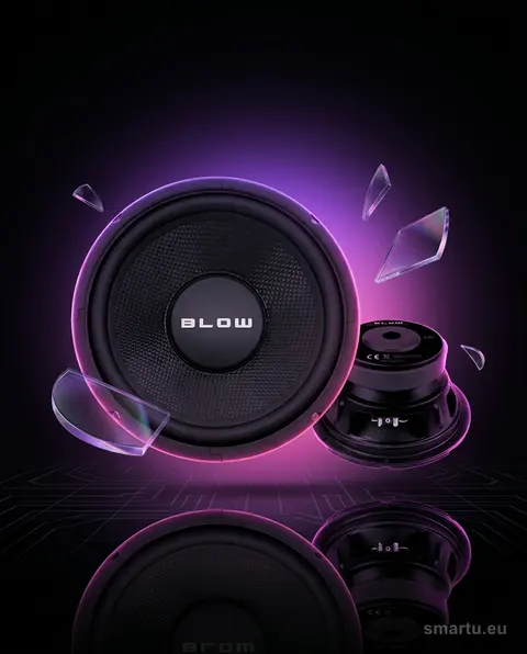 Głośnik BLOW A-300 4Ohm niskotonowy 500W samochodowy woofer 12″ Głośnik BLOW A-300 4Ohm niskotonowy 500W samochodowy woofer 12″