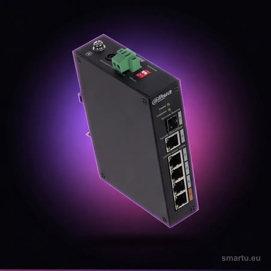 SWITCH DAHUA PFS3106-4ET-60-V2 SWITCH DAHUA PFS3106-4ET-60-V2