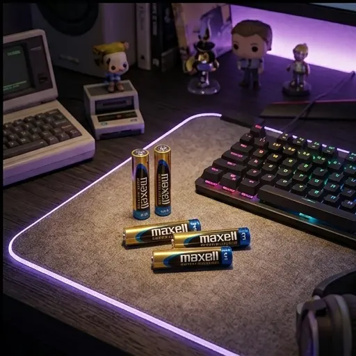 MAXELL SUPER Bateria alkaiczna AAA 1.5V LR3, komplet 4 sztuk w blistrze, do pilotów, zabawek, myszy - galeria 3 | smartu.eu MAXELL SUPER Bateria alkaiczna AAA 1.5V LR3, komplet 4 sztuk w blistrze, do pilotów, zabawek, myszy - galeria 3 | smartu.eu