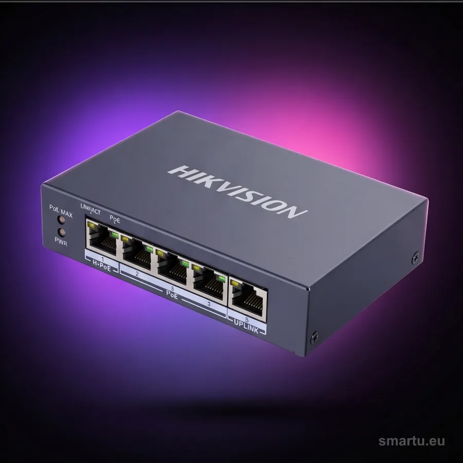 SWITCH POE HIKVISION DS-3E0505HP-E SWITCH POE HIKVISION DS-3E0505HP-E
