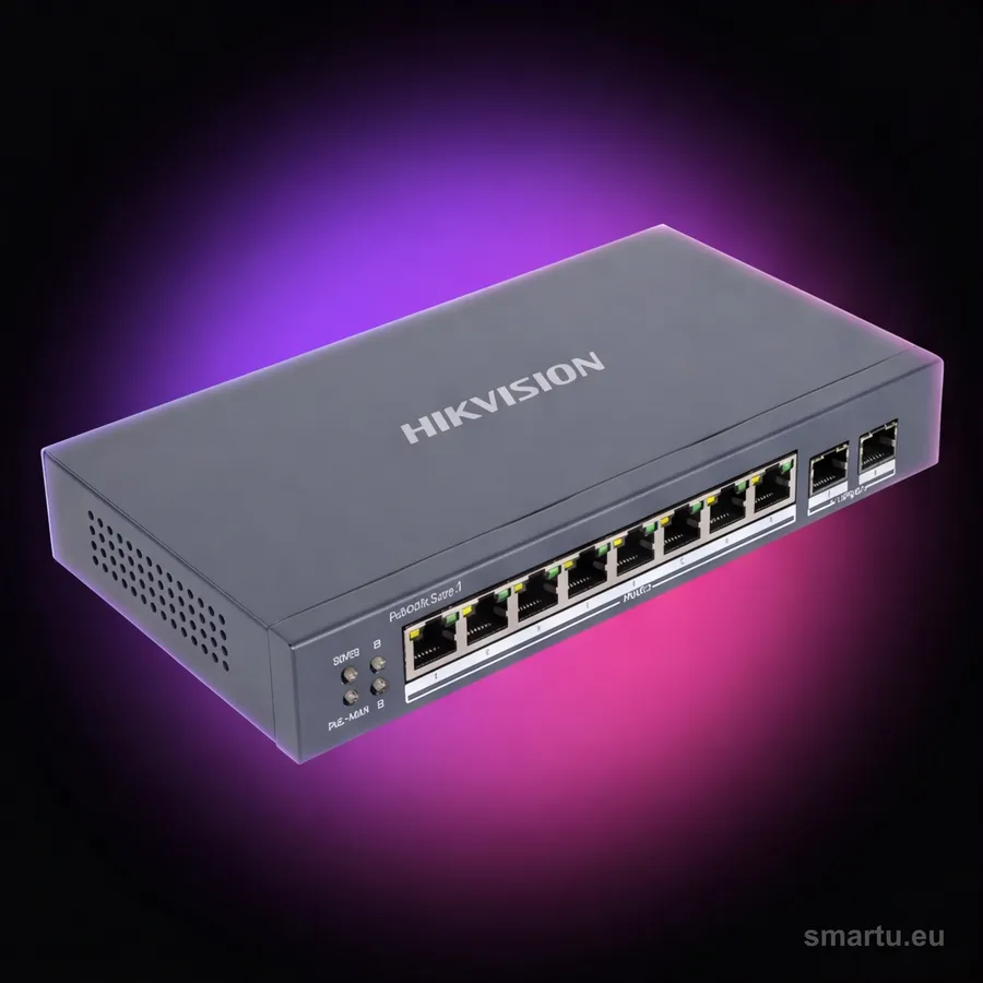 SWITCH POE HIKVISION DS-3E1510P-SI LinkVu SWITCH POE HIKVISION DS-3E1510P-SI LinkVu
