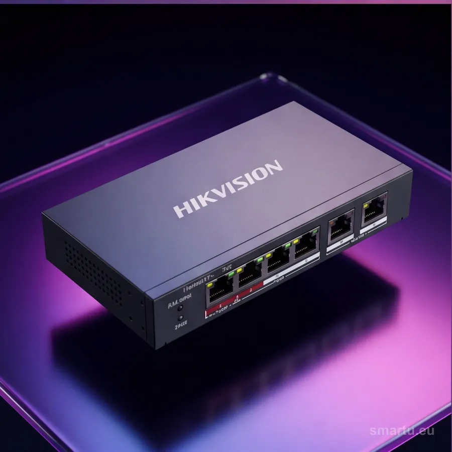 SWITCH POE HIKVISION DS-3E1106HP-EI LinkVu SWITCH POE HIKVISION DS-3E1106HP-EI LinkVu