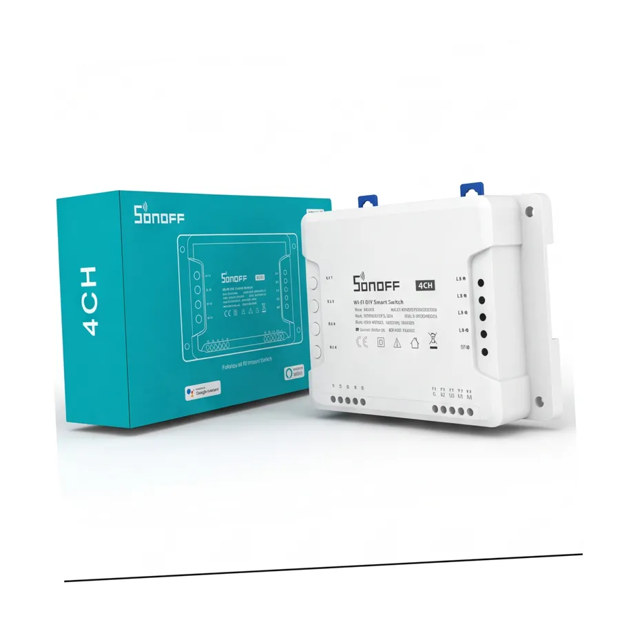 SONOFF sterownik 4-kanałowy 10A WiFi 4CHR3 SONOFF sterownik 4-kanałowy 10A WiFi 4CHR3