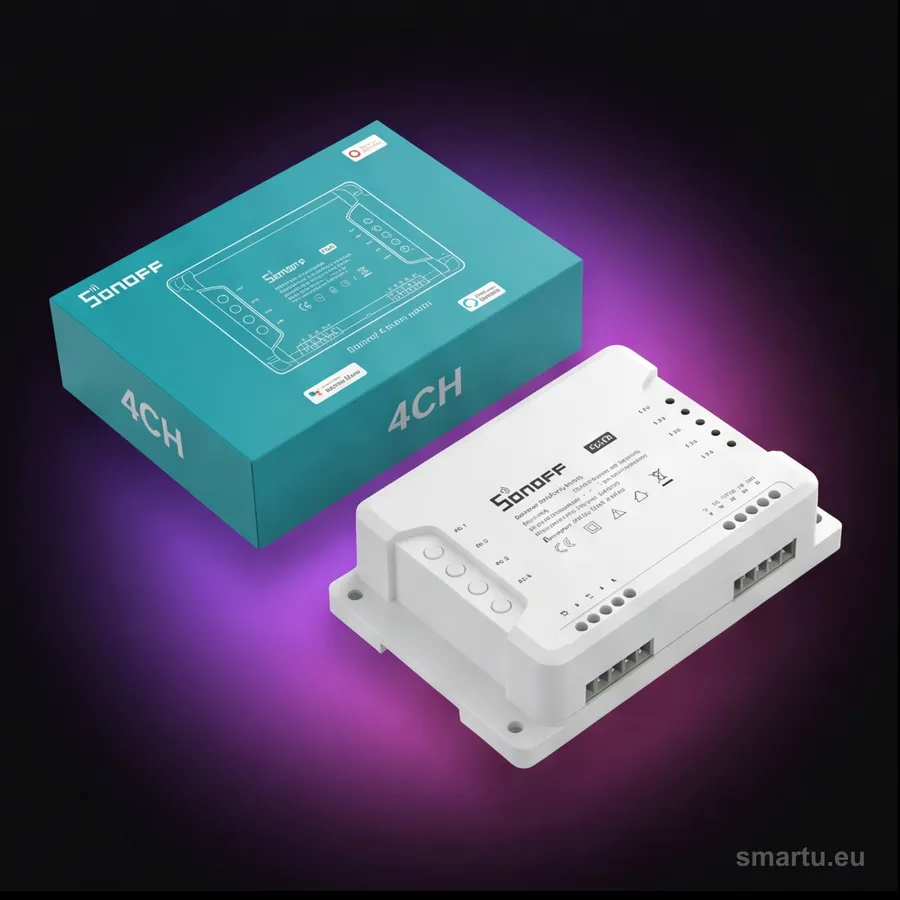 SONOFF sterownik 4-kanałowy 10A WiFi 4CHR3, ujęcie 1