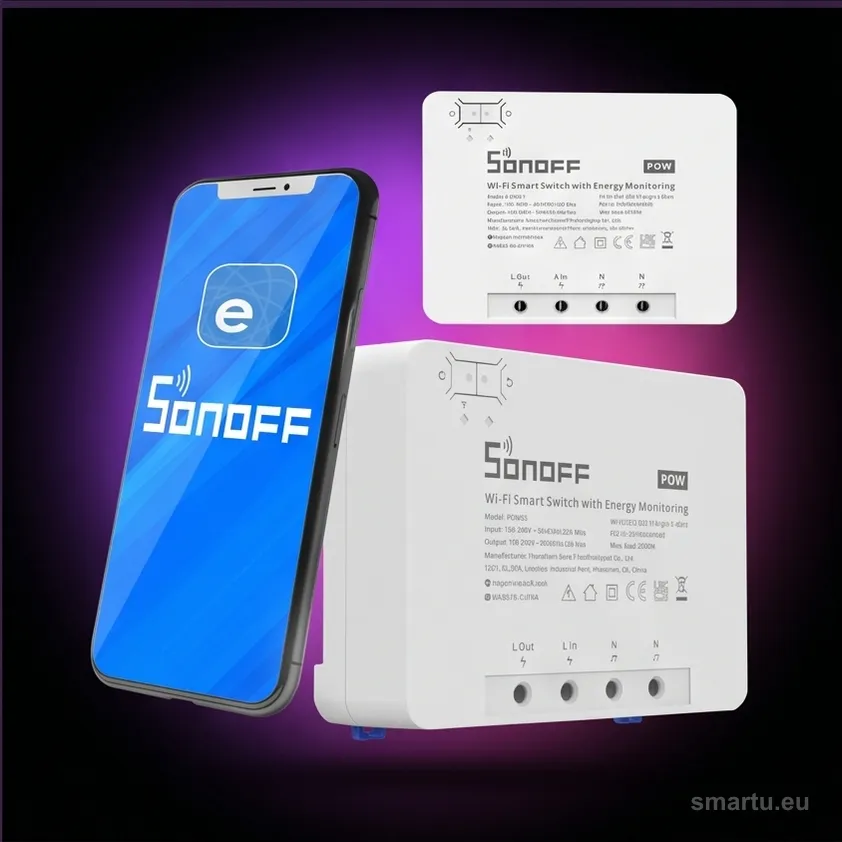 SONOFF sterownik 1-kanałowy 25A WiFi POWR3, ujęcie 1