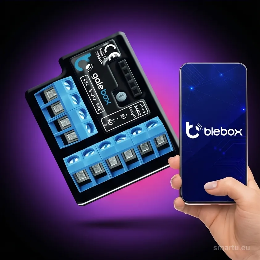 Sterownik Blebox GateBox WiFi do bram i drzwi, ujęcie 1