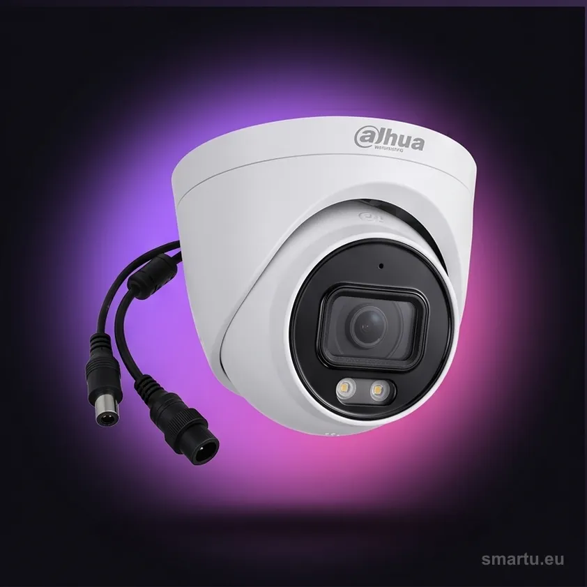 Dahua HAC-HDBW2241RA-Z-A 2MP Starlight Kamera Kopułkowa 4w1 Varifocal 2.7-13.5mm Mikrofon IP67 IK10