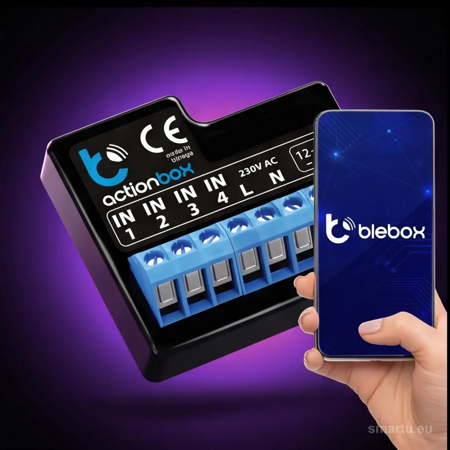 Moduł wejść binarnych actionbox Blebox, ujęcie 1