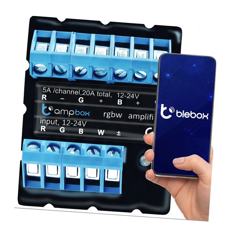 Moduł oświetelniowy ampbox Blebox Moduł oświetelniowy ampbox Blebox