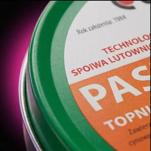 Pasta lutownicza CYNEL 40g, kalafonia z aktywatorami do lutowania elementów cynowanych, miedzianych i niklowanych - galeria 2 | smartu.eu Pasta lutownicza CYNEL 40g, kalafonia z aktywatorami do lutowania elementów cynowanych, miedzianych i niklowanych - galeria 2 | smartu.eu