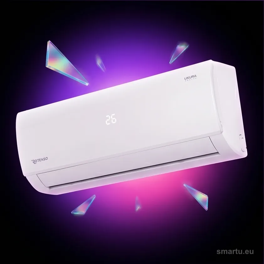 Rotenso Ukura U26Xi klimatyzator ścienny split 2,6 kW WiFi R32 A++ jednostka wewnętrzna Rotenso Ukura U26Xi klimatyzator ścienny split 2,6 kW WiFi R32 A++ jednostka wewnętrzna