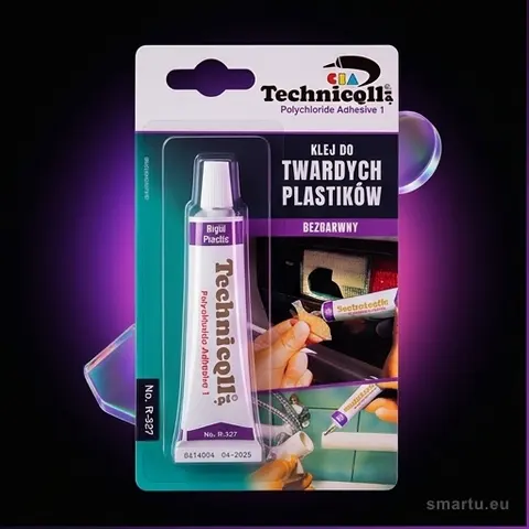 Technicqll Klej do Twardych Plastików 20ml, Mocny, bezbarwny, wodoodporny do PCV, ABS, polistyrenu, naprawy rynien i zabawek Technicqll Klej do Twardych Plastików 20ml, Mocny, bezbarwny, wodoodporny do PCV, ABS, polistyrenu, naprawy rynien i zabawek