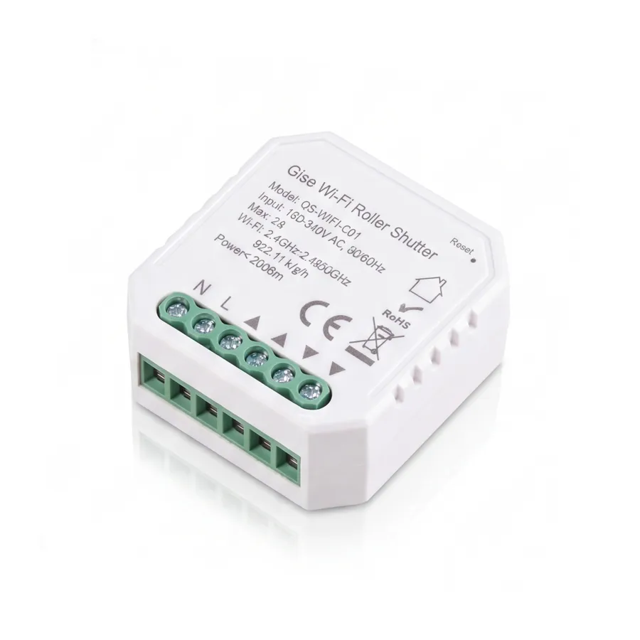GISE Smart Sterownik roletowy WiFi | Tuya GISE Smart Sterownik roletowy WiFi | Tuya