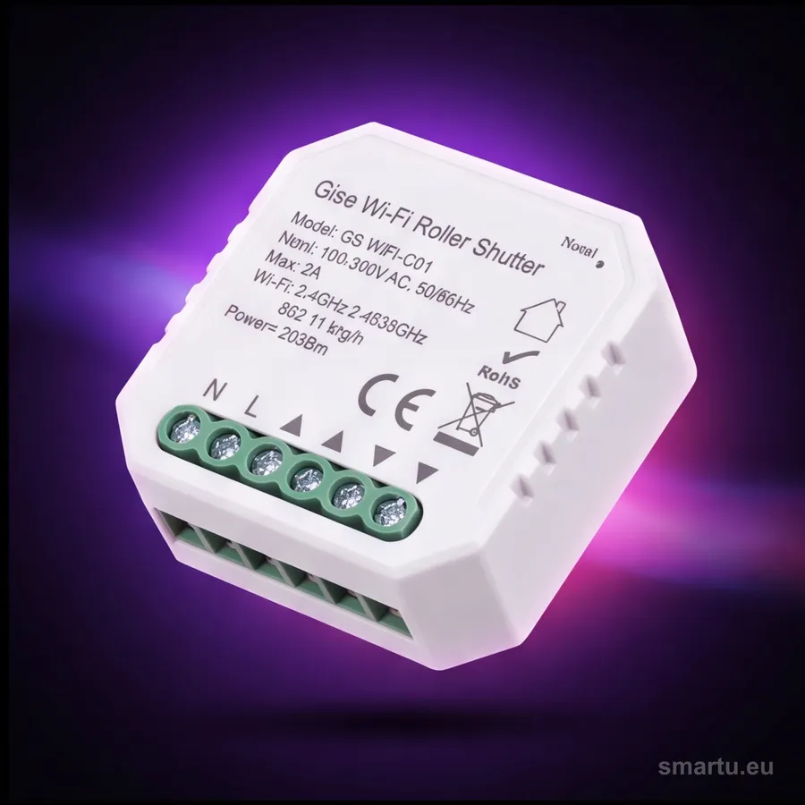 GISE Smart Sterownik roletowy WiFi | Tuya, ujęcie 1