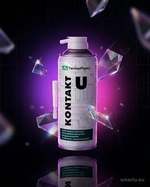 Spray Kontakt U 400ml AG, odtłuszczacz styki elektryczne elektronika Spray Kontakt U 400ml AG, odtłuszczacz styki elektryczne elektronika
