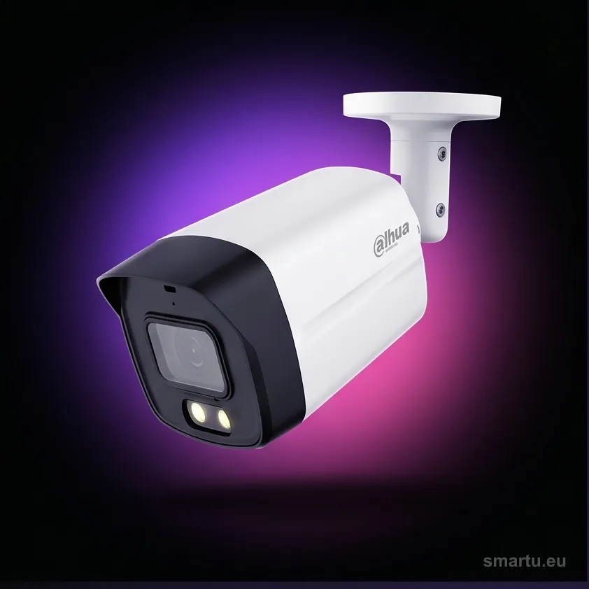 Dahua HAC-HFW1509TLM-IL-A-0360B-S2 kamera tubowa 5MP dual light HDCVI IR LED kolorowy noktowizor zewnętrzna Dahua HAC-HFW1509TLM-IL-A-0360B-S2 kamera tubowa 5MP dual light HDCVI IR LED kolorowy noktowizor zewnętrzna