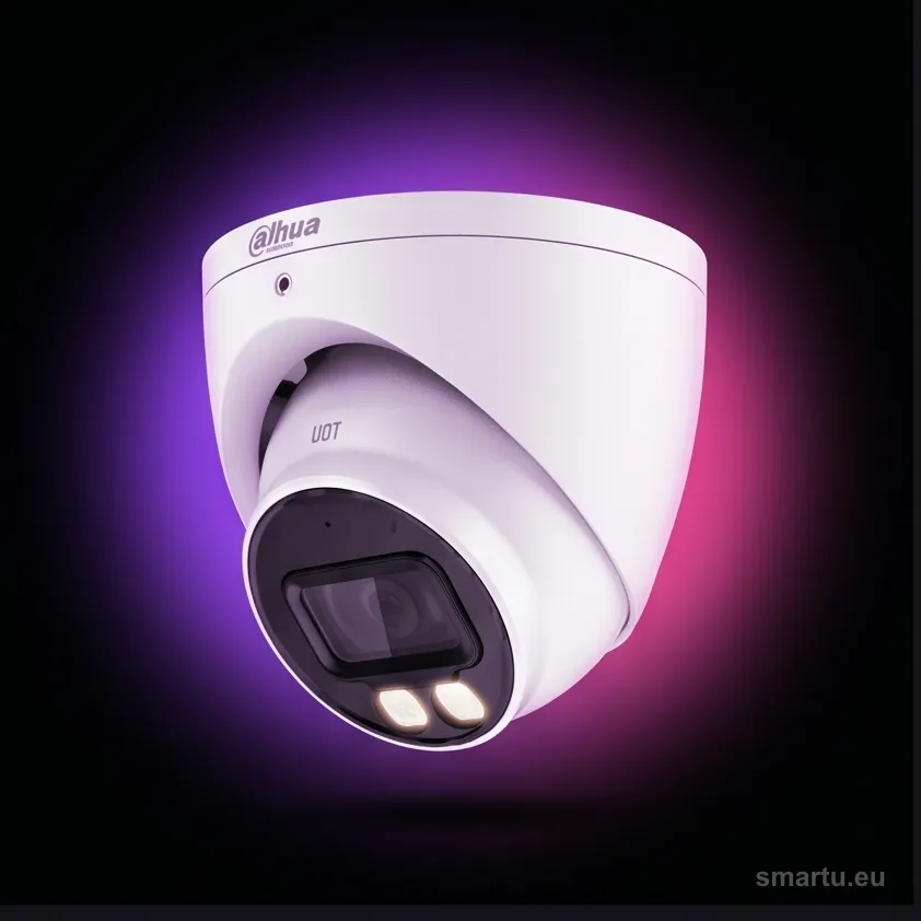 Dahua HAC-HDW1509T-IL-A-0280B-S2 kamera HDCVI 5MP dual light IR białe LED 2.8mm mikrofon