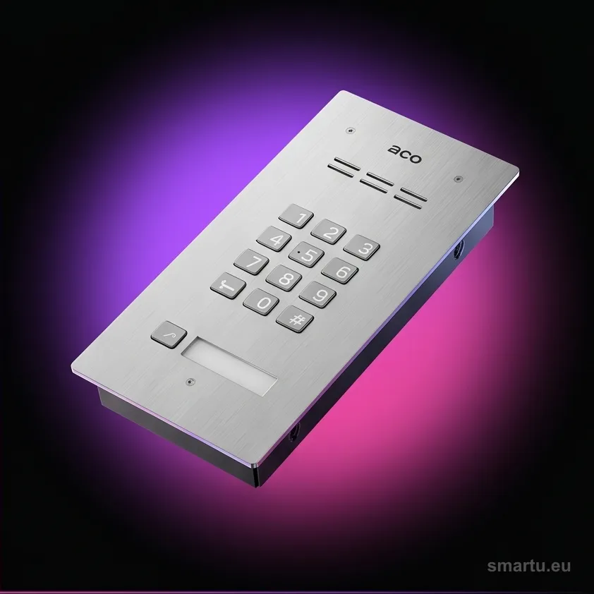 ACO COMO-PRO-CODE-A1 panel domofonowy podtynkowy audio RFID zamek szyfrowy PRO G3 ACO COMO-PRO-CODE-A1 panel domofonowy podtynkowy audio RFID zamek szyfrowy PRO G3