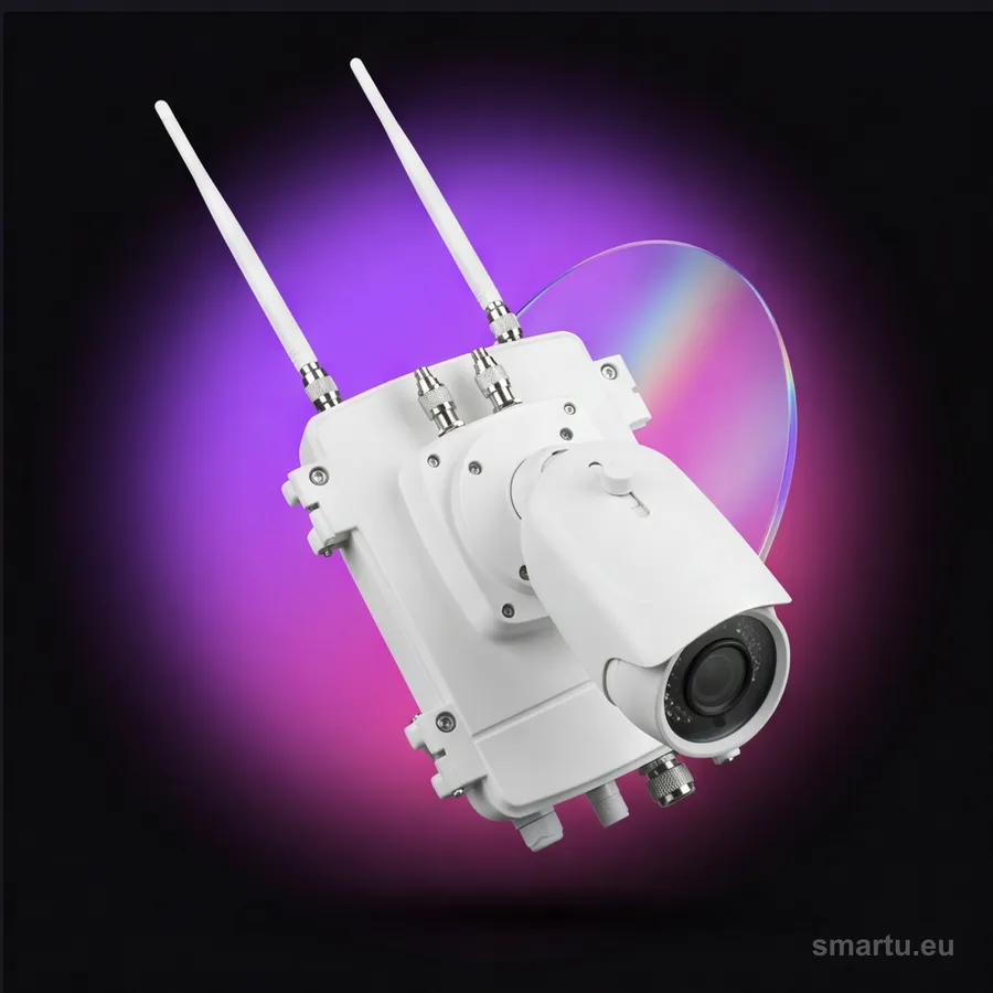 CAMSAT iConstruction-CAM TimeLapse 8M kamera budowlana 4K timelapse LTE 4G monitoring placu budowy
