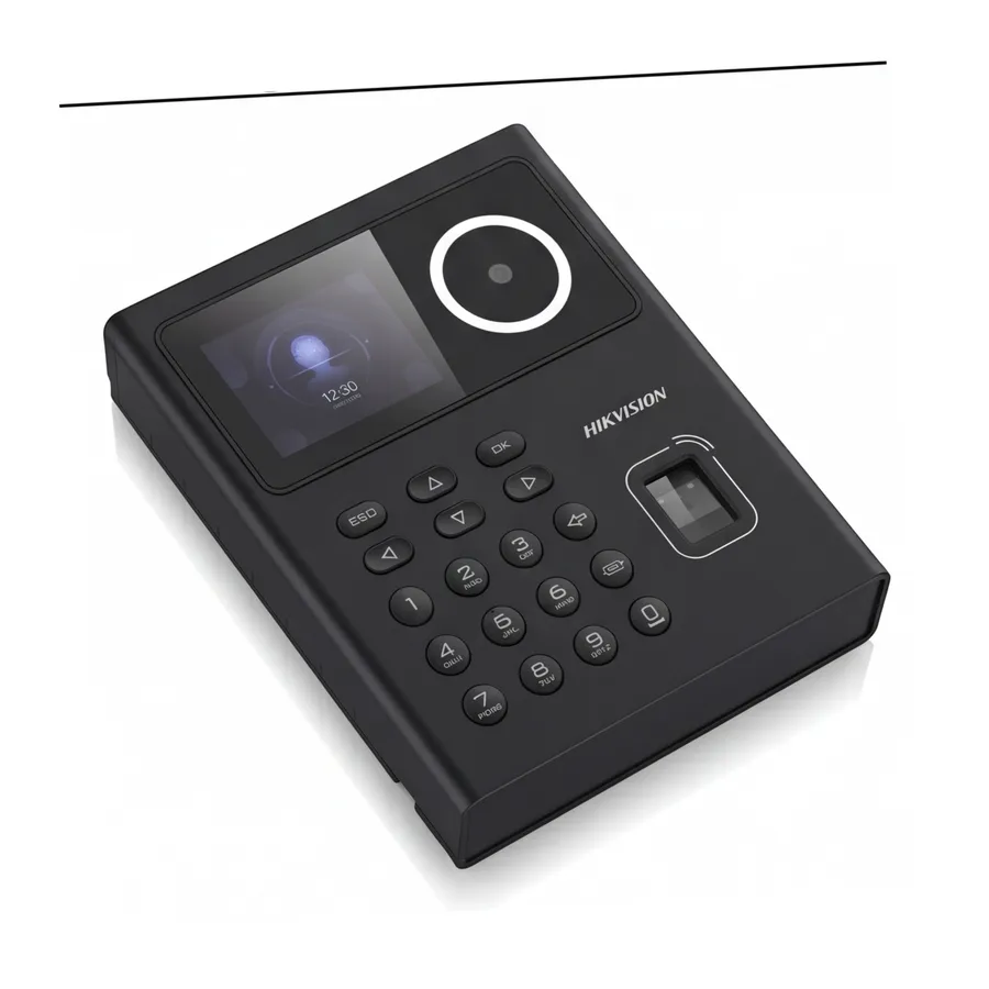 TERMINAL Z IDENTYFIKACJĄ TWARZY I LINII PAPILARNYCH HIKVISION DS-K1T320MFWX TERMINAL Z IDENTYFIKACJĄ TWARZY I LINII PAPILARNYCH HIKVISION DS-K1T320MFWX