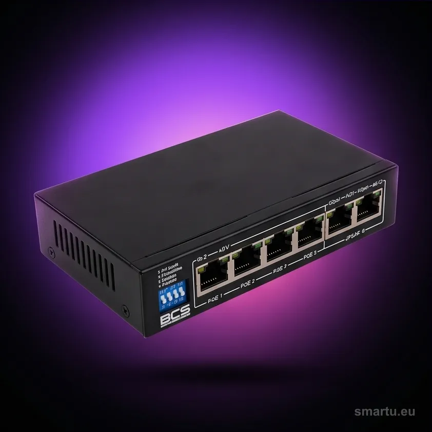 Switch POE BCS BASIC BCS-B-SP0402 Switch POE BCS BASIC BCS-B-SP0402