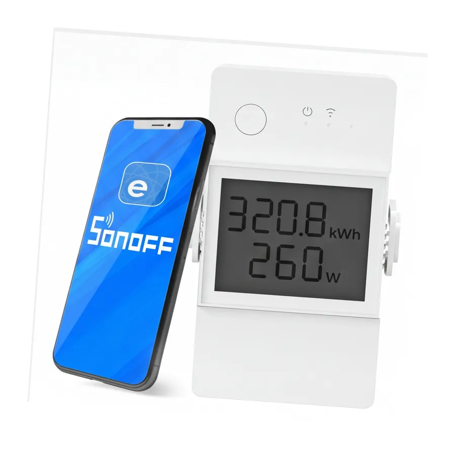 SONOFF POW Elite | POWR320D | Przekaźnik Wifi z funkcją pomiaru zużycia prądu i mocy SONOFF POW Elite | POWR320D | Przekaźnik Wifi z funkcją pomiaru zużycia prądu i mocy