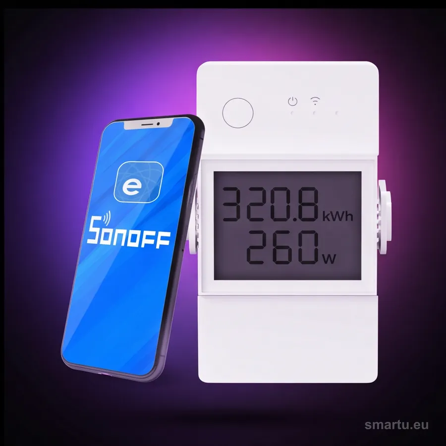 SONOFF POW Elite | POWR320D | Przekaźnik Wifi z funkcją pomiaru zużycia prądu i mocy, ujęcie 1