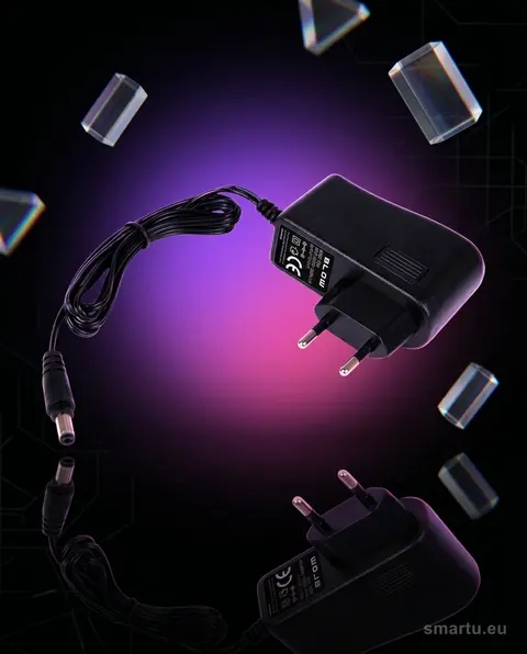 Zasilacz impulsowy 12V 1A 2.1/5.5mm do kamer i urządzeń elektronicznych - zdjęcie główne | smartu.eu Zasilacz impulsowy 12V 1A 2.1/5.5mm do kamer i urządzeń elektronicznych - zdjęcie główne | smartu.eu