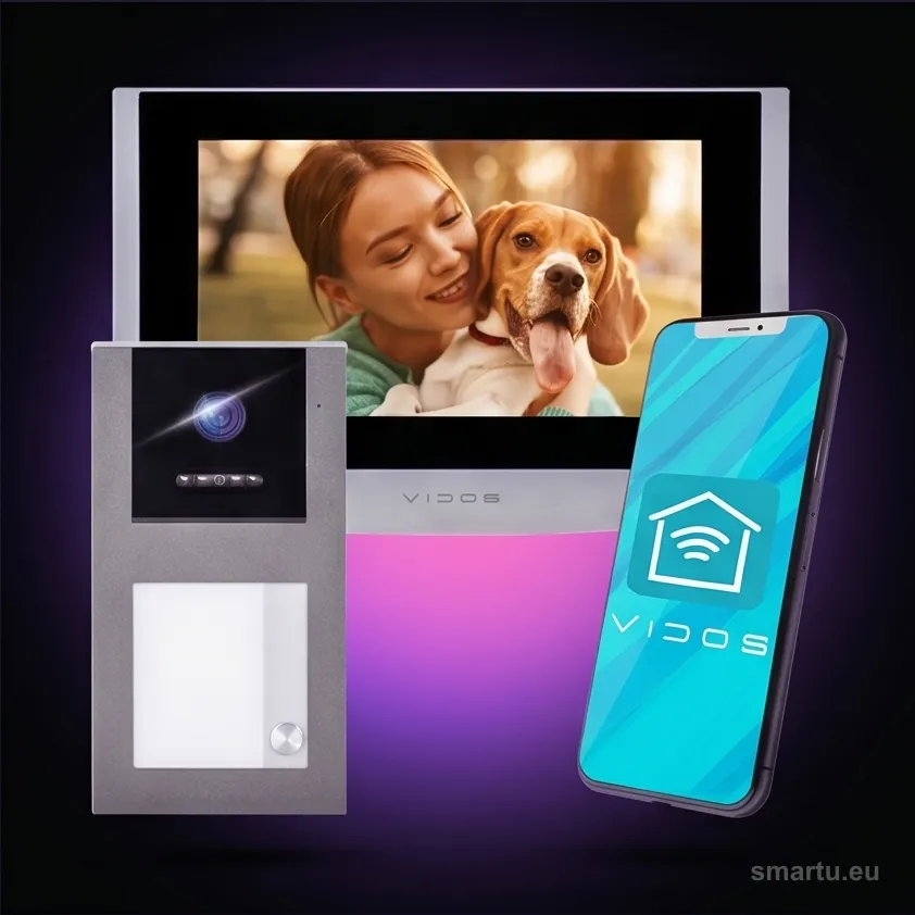 VIDOS Z02 zestaw wideodomofonowy IP WiFi 7 cali monitor panel S3111 M3001 RFID jednorodzinny VIDOS Z02 zestaw wideodomofonowy IP WiFi 7 cali monitor panel S3111 M3001 RFID jednorodzinny