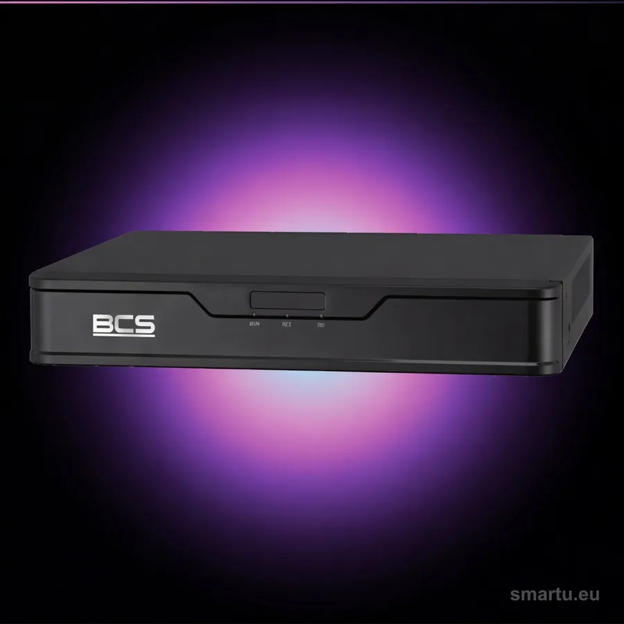 BCS-P-NVR0401-4KE-III BCS Point sieciowy rejestrator 4 kanałowy IP do 8Mpx