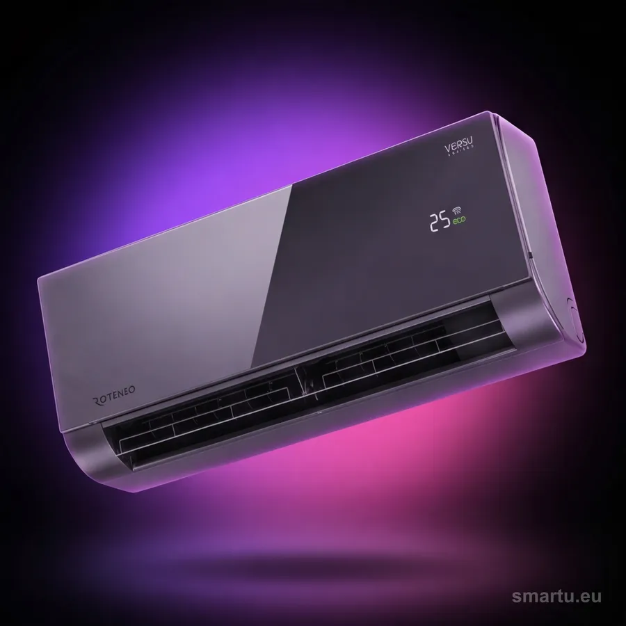Klimatyzator pokojowy Rotenso Versu Mirror z WiFi VM26Xi (jednostka wewnętrzna) — ujęcie 1