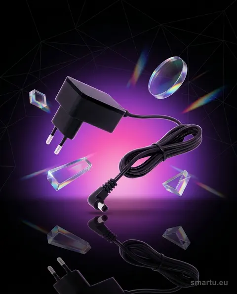 Zasilacz impulsowy 9V 500mA wtyczkowy DC 2,1/5,5 kabel 1,2m - zdjęcie główne | smartu.eu Zasilacz impulsowy 9V 500mA wtyczkowy DC 2,1/5,5 kabel 1,2m - zdjęcie główne | smartu.eu