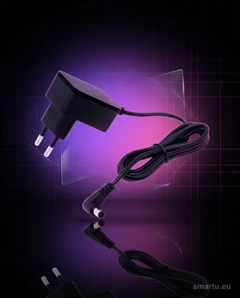 Zasilacz impulsowy 12V 500mA wtyk 2,1/5,5 prosty kabel 1,2m - zdjęcie główne | smartu.eu Zasilacz impulsowy 12V 500mA wtyk 2,1/5,5 prosty kabel 1,2m - zdjęcie główne | smartu.eu