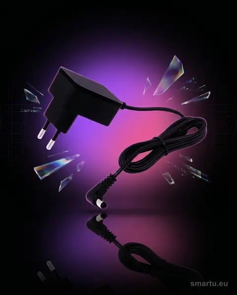 Zasilacz impulsowy 12V 1000mA wtyczkowy 2,1/5,5 DC 1,2m kabel - zdjęcie główne | smartu.eu Zasilacz impulsowy 12V 1000mA wtyczkowy 2,1/5,5 DC 1,2m kabel - zdjęcie główne | smartu.eu