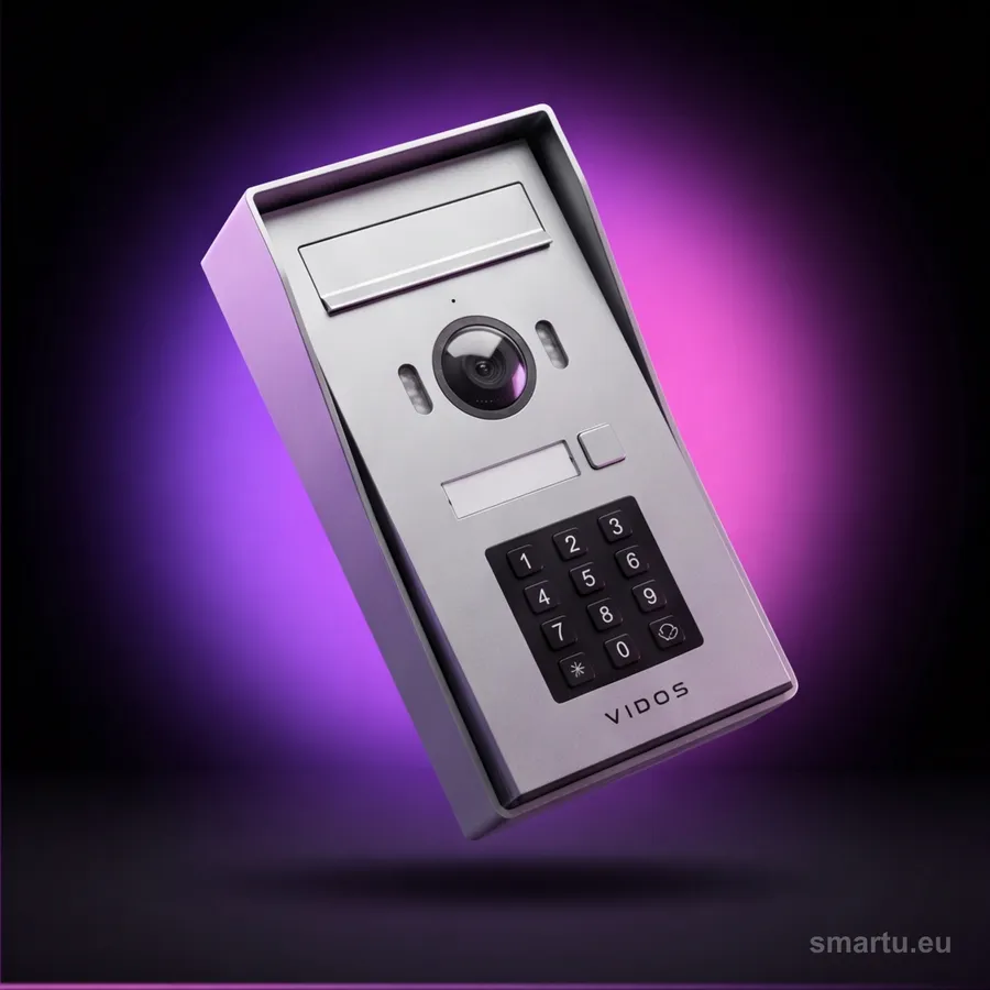 Skrzynka na listy VIDOS ONE S2201D-SKP wideodomofon IP stal nierdzewna szyfrator cienka ściana Skrzynka na listy VIDOS ONE S2201D-SKP wideodomofon IP stal nierdzewna szyfrator cienka ściana