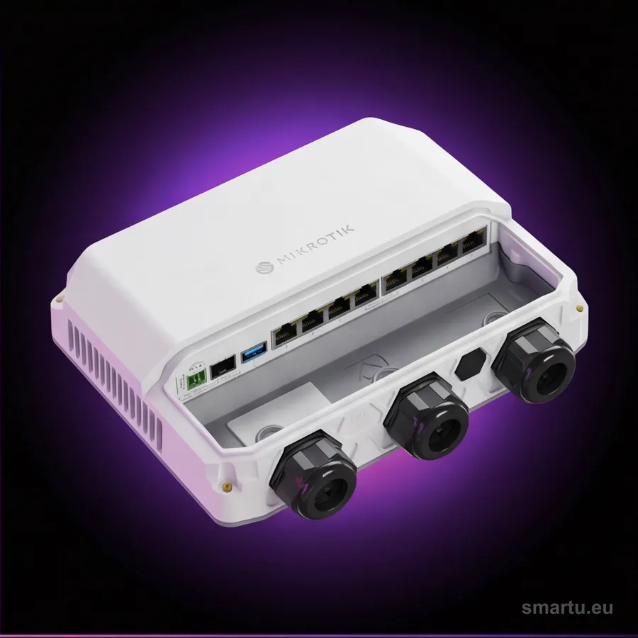 MikroTik RB5009UPr+S+OUT router outdoor IP66 PoE 10G SFP+ 2,5 GbE RouterOS 7 quad-core MikroTik RB5009UPr+S+OUT router outdoor IP66 PoE 10G SFP+ 2,5 GbE RouterOS 7 quad-core