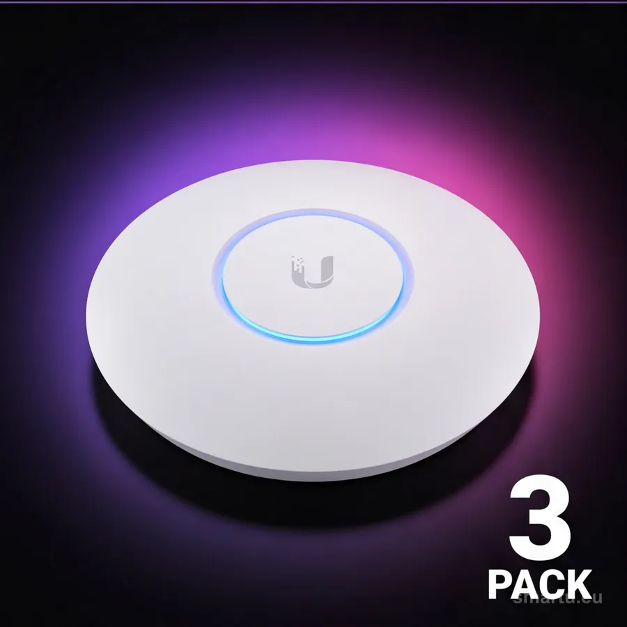 Ubiquiti UniFi UAP-nanoHD 3-pack punkt dostępu WiFi 5 802.11ac Wave2 MU-MIMO 4×4 2 Gbps PoE Ubiquiti UniFi UAP-nanoHD 3-pack punkt dostępu WiFi 5 802.11ac Wave2 MU-MIMO 4×4 2 Gbps PoE