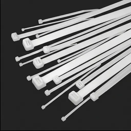 Opaska zaciskowa Prolech 3,2x150mm biała, nylonowa, 100 sztuk – do kabli, przewodów, instalacji - galeria 1 | smartu.eu Opaska zaciskowa Prolech 3,2x150mm biała, nylonowa, 100 sztuk – do kabli, przewodów, instalacji - galeria 1 | smartu.eu