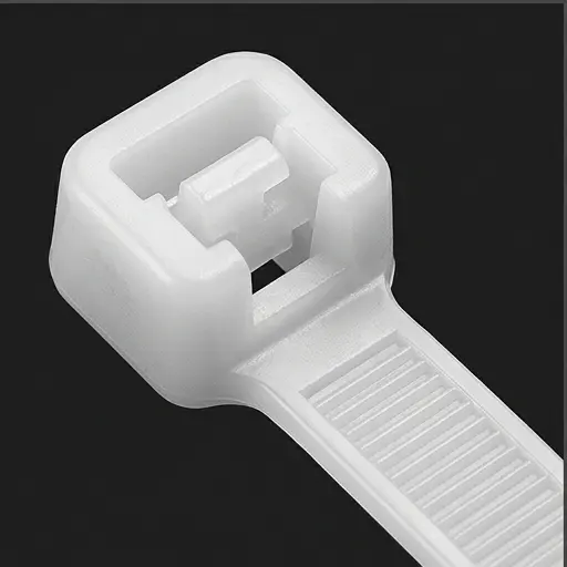 Opaska zaciskowa nylonowa biała 3,2x250mm, wytrzymała, do kabli i przewodów, 100 sztuk - galeria 2 | smartu.eu Opaska zaciskowa nylonowa biała 3,2x250mm, wytrzymała, do kabli i przewodów, 100 sztuk - galeria 2 | smartu.eu