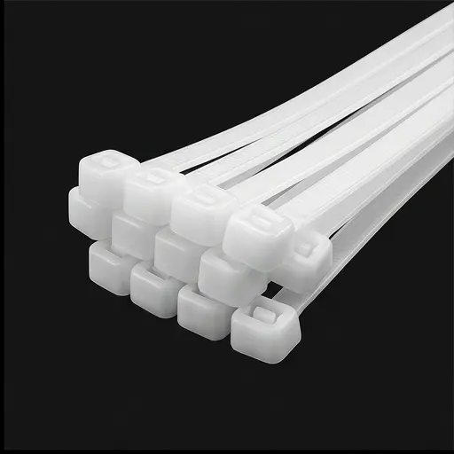 Opaska zaciskowa Prolech 2,9×250 mm biała, nylonowa, 100 szt., do kabli, przewodów, rur - galeria 1 | smartu.eu Opaska zaciskowa Prolech 2,9×250 mm biała, nylonowa, 100 szt., do kabli, przewodów, rur - galeria 1 | smartu.eu