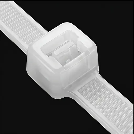 Opaska zaciskowa Prolech 3,5x150mm biała, nylonowa, 100 sztuk, do kabli, przewodów, instalacji - galeria 2 | smartu.eu Opaska zaciskowa Prolech 3,5x150mm biała, nylonowa, 100 sztuk, do kabli, przewodów, instalacji - galeria 2 | smartu.eu