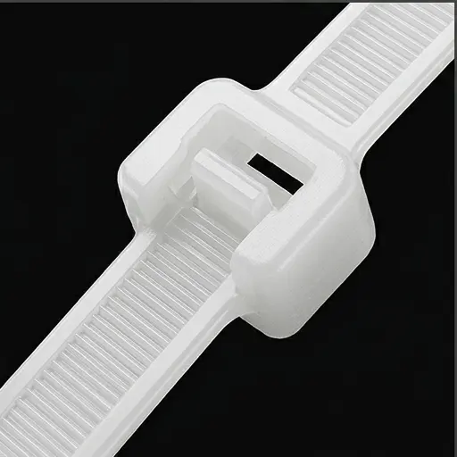 Opaska zaciskowa nylonowa Smartu.eu 3,5x180mm biała 100 sztuk, do kabli, przewodów, rur - galeria 2 | smartu.eu Opaska zaciskowa nylonowa Smartu.eu 3,5x180mm biała 100 sztuk, do kabli, przewodów, rur - galeria 2 | smartu.eu