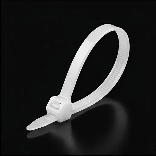 Opaska zaciskowa 3,5x250mm biała 100 sztuk Nylon 66, do kabli, przewodów, instalacji - galeria 1 | smartu.eu Opaska zaciskowa 3,5x250mm biała 100 sztuk Nylon 66, do kabli, przewodów, instalacji - galeria 1 | smartu.eu