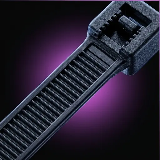 Opaski zaciskowe nylonowe Prolech 2,9x250mm czarne 100 szt. do kabli, przewodów, rur, odporne na oleje - galeria 2 | smartu.eu Opaski zaciskowe nylonowe Prolech 2,9x250mm czarne 100 szt. do kabli, przewodów, rur, odporne na oleje - galeria 2 | smartu.eu