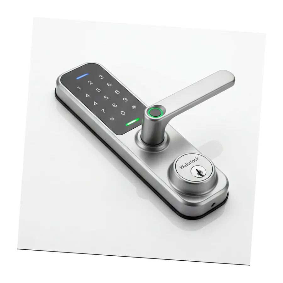 Klamka elektroniczna WFE L701 z klawiaturą 92mm INOX Klamka elektroniczna WFE L701 z klawiaturą 92mm INOX