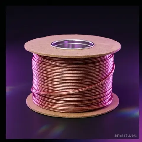 Przewód głośnikowy TLYp 2×2.50mm² płaski, transparentny z oznaczoną żyłą, do połączeń audio Przewód głośnikowy TLYp 2×2.50mm² płaski, transparentny z oznaczoną żyłą, do połączeń audio