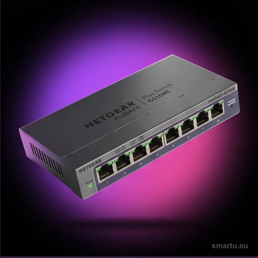 SWITCH NETGEAR GS108E-400EUS SWITCH NETGEAR GS108E-400EUS